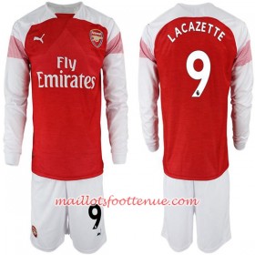Maillot/Tenue Arsenal FC Alexandre Lacazette 9 Enfant Domicile 2018/2019 Manche Longue
